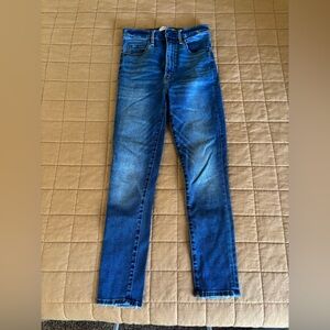 Abercrombie & Fitch ultra high rise super skinny ankle size 25 (0S) used